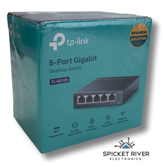 NEW - TP-LINK TL-SG105 5-Port Gigabit Ethernet Desktop Switch