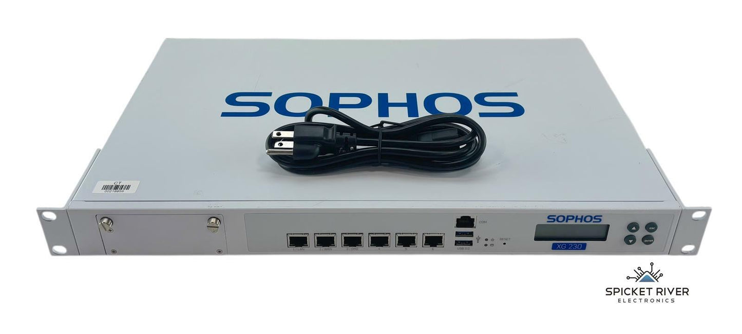 Sophos XG 230 Rev1 Network Firewall Security Appliance - No License