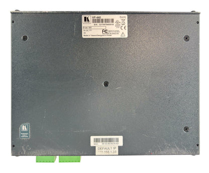 Kramer VP-440 6-Input Presentation Switcher / Video Scaler - No AC