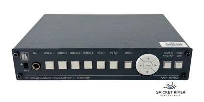 Kramer VP-440 6-Input Presentation Switcher / Video Scaler - No AC