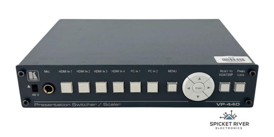 Kramer VP-440 6-Input Presentation Switcher / Video Scaler - No AC