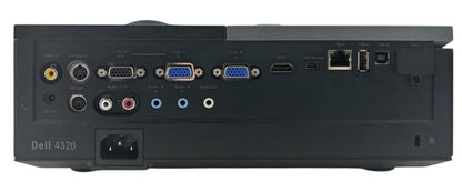 Dell 4320 4300 ANSI Lumen WXGA (1280x800) DLP Projector 401 Hrs - READ