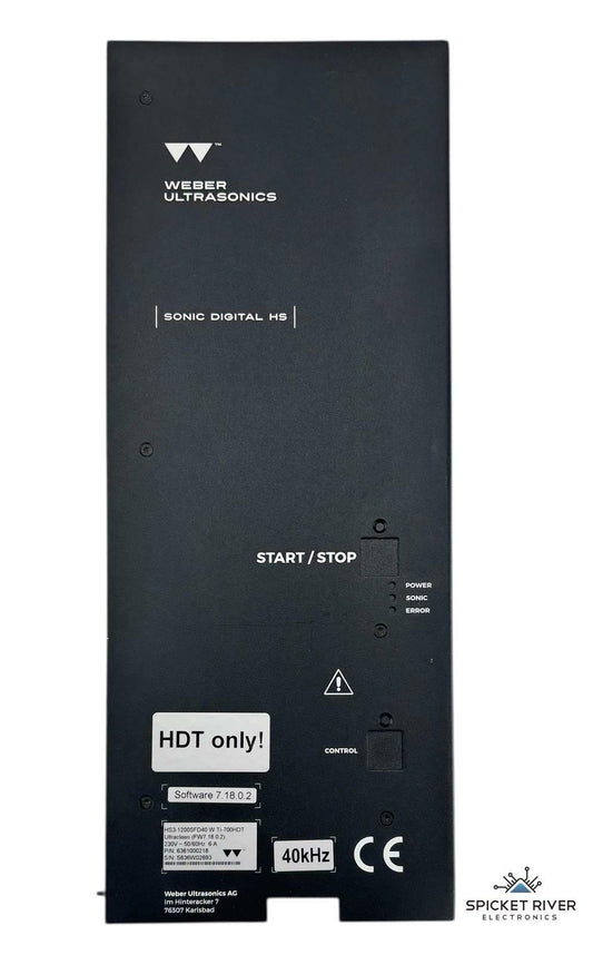 Weber HS3-1200SFD40 W TI-700HDT Sonic Digital HS 6361000218