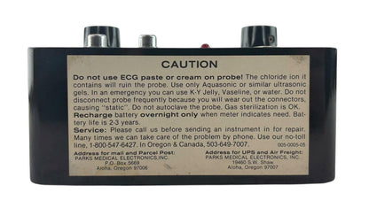 Parks Doppler Flow Detector Model 811 - No AC Adapter - READ