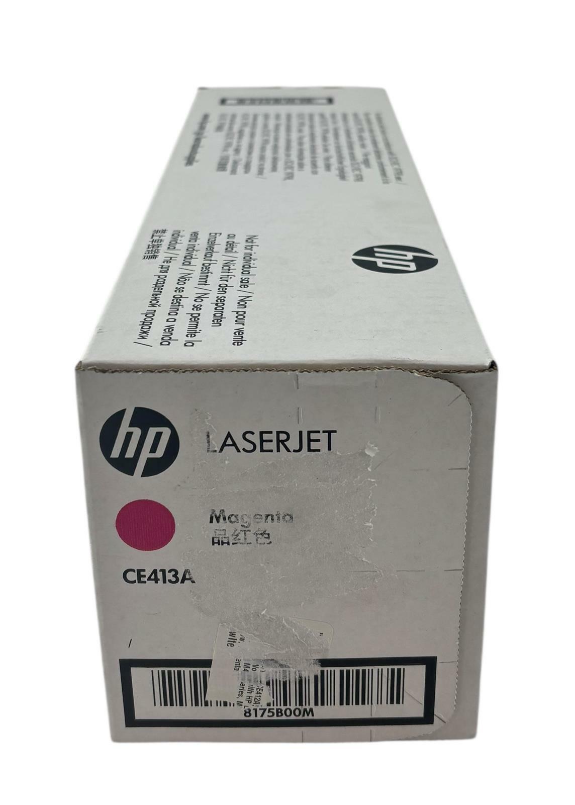 NEW - Genuine - HP CE413A LaserJet 305A Magenta Toner Cartridge