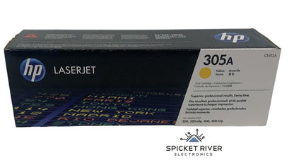NEW - Genuine - HP CE412A LaserJet 305A Yellow Toner Cartridge