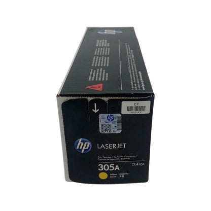 NEW - Genuine - HP CE412A LaserJet 305A Yellow Toner Cartridge