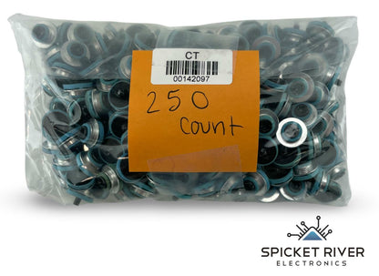 Lot of 250 - HP Blue 2.5" HDD Hard Drive Mounting Isolation Screws