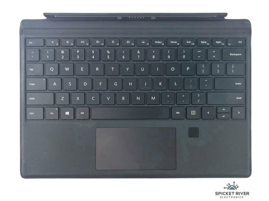 Microsoft Surface Pro 1755 Type Cover w/ Fingerprint ID Reader - Black