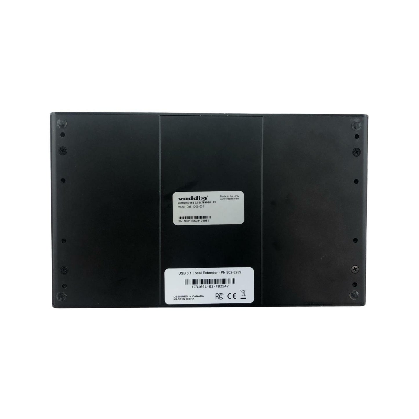 Vaddio 998-1005-030 Extreme USB 3.0 Remote Extender - No AC