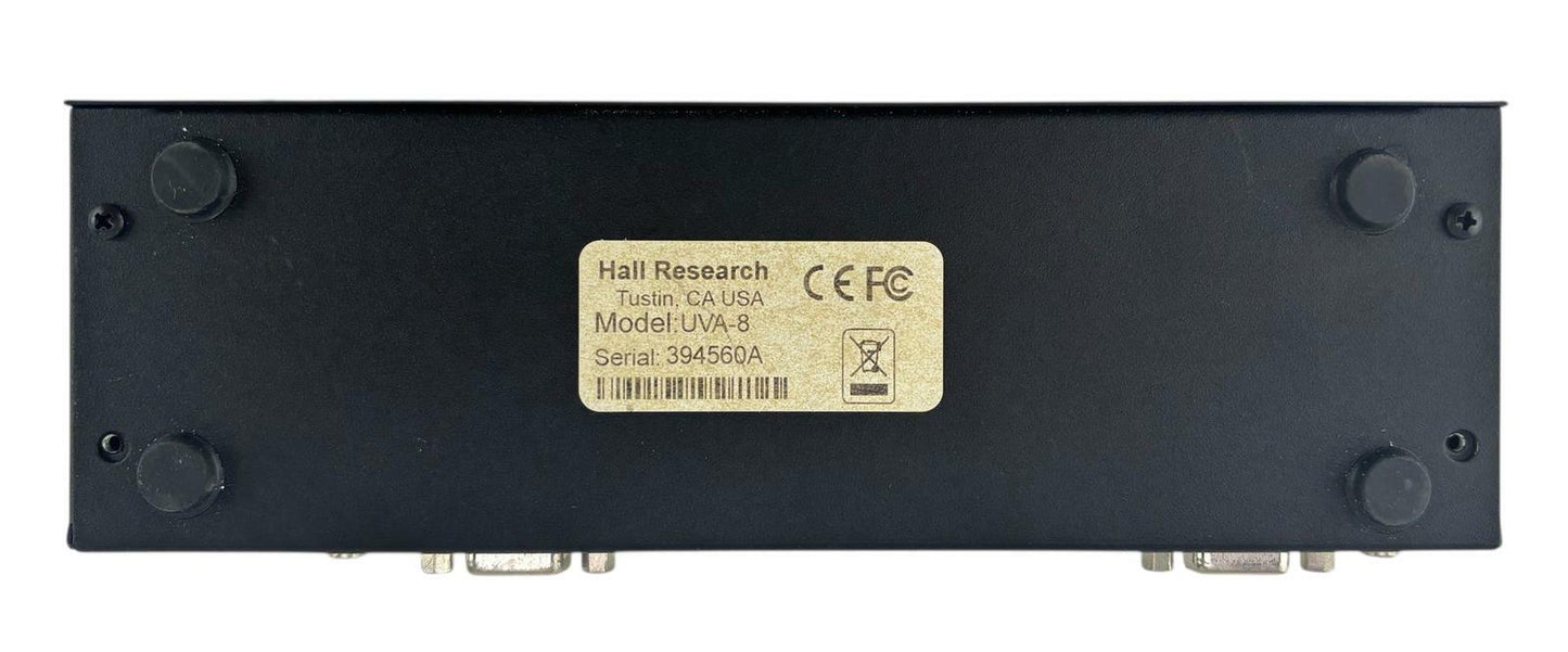 Hall Research UVA-8 Video & Audio On UTP Multi-Port Sender - No AC Adapter
