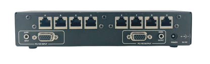 Hall Research UVA-8 Video & Audio On UTP Multi-Port Sender - No AC Adapter