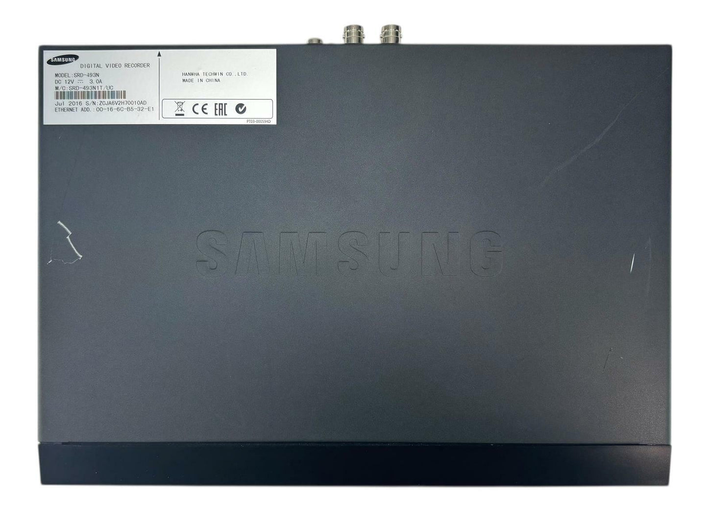 Samsung SRD-493N 4-Channel DVR Digital Video Recorder - No HDD / Remote