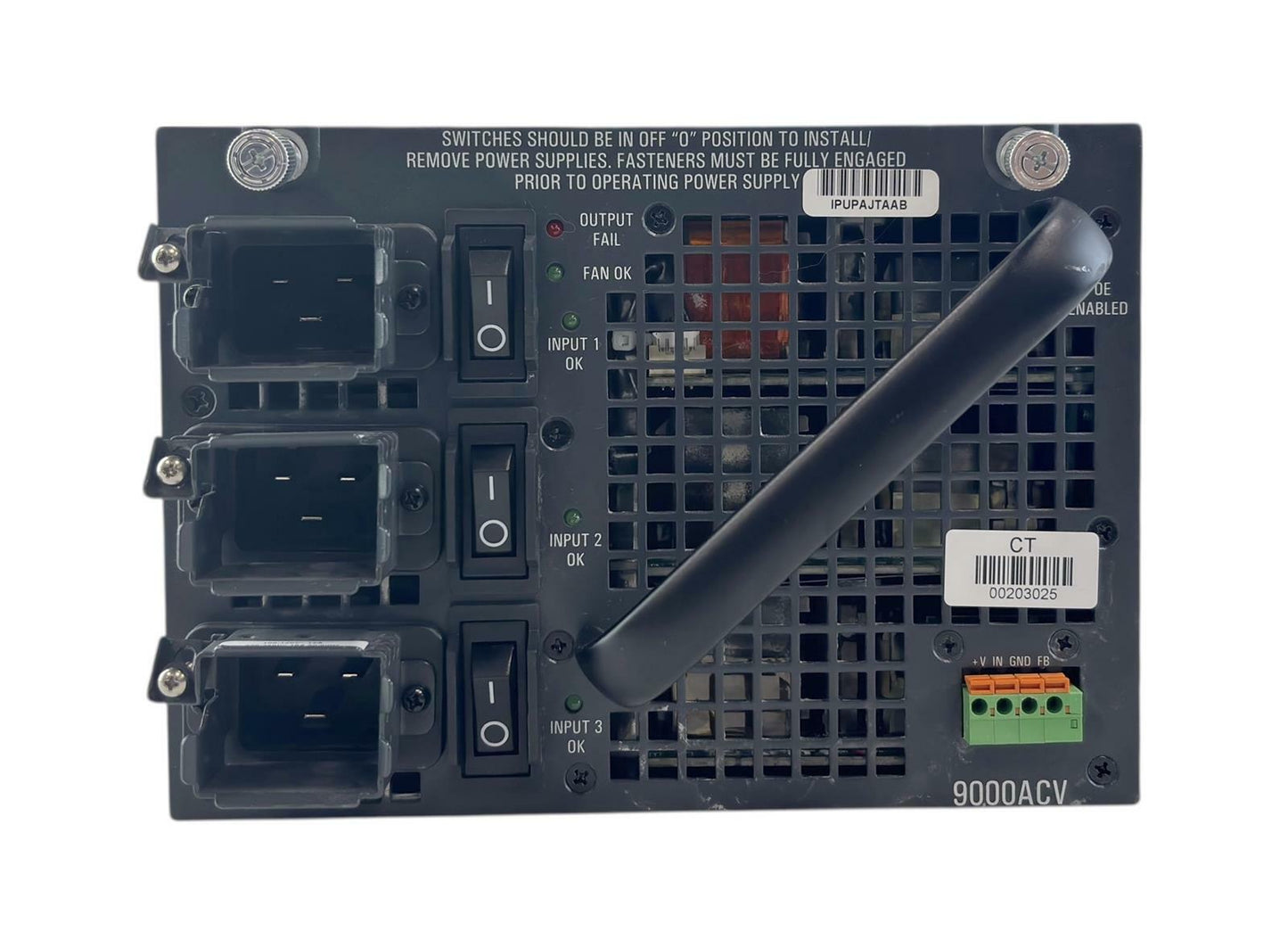 Delta Electronics PWR-C45-9000ACV V02 Cisco Catalyst 4500 9000W Power Supply