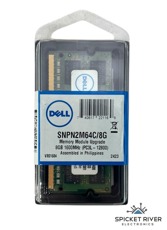 NEW - Dell SNPN2M64C/8G 8GB 2Rx8 PC3L-12800 DDR3 SODIMM Laptop RAM Memory