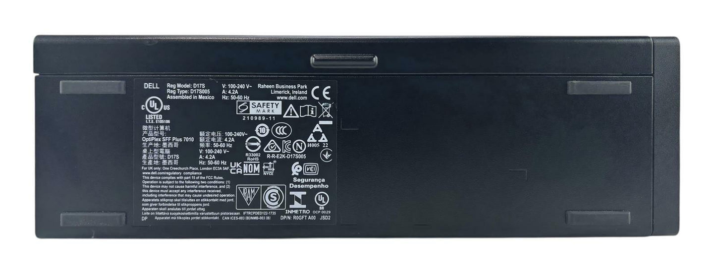 Dell OptiPlex SFF Plus 7010 2.10GHz 16-Core i7-13700 256GB SSD 16GB RAM Win11Pro
