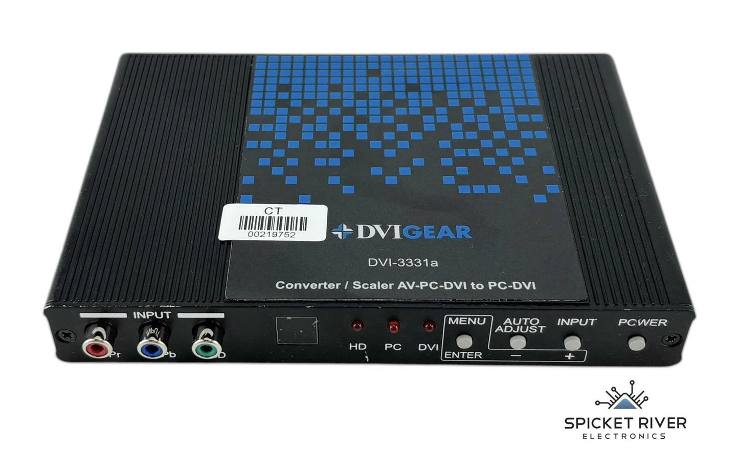 DVIGear DVI-3331A Converter / Scaler AV-PC-DVI to PC-DVI - No AC Adapter