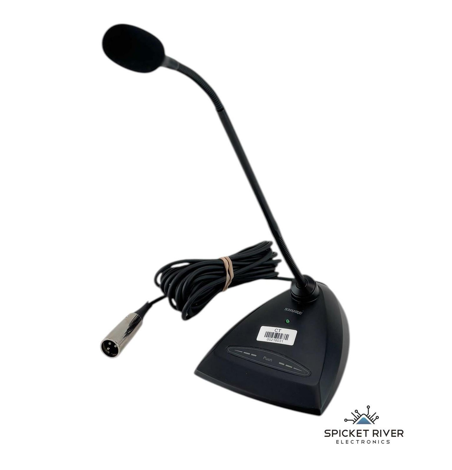 Shure MX412D/C Microflex 12" Gooseneck Cardioid Condenser RF Filtering Desk Mic