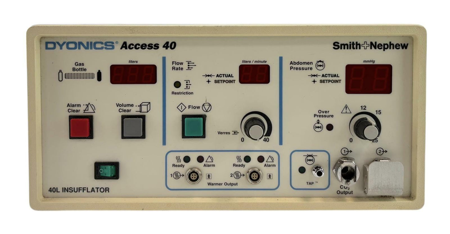 Smith + Nephew Dyonics Access 40L High Flow Insufflator 7205832