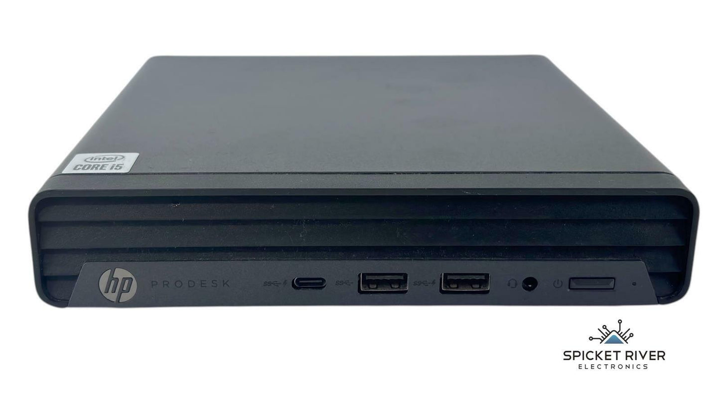 HP ProDesk 400 G6 Mini 2.3GHz 6-Core i5-10500T 256GB SSD 16GB RAM Windows 11 Pro