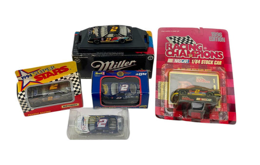 Lot of 5 - Rusty Wallace NASCAR Limited Edition Die Cast Cars
