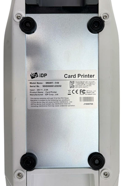 IDP SMART-51D Professional Color ID Card Printer - No AC Adapter