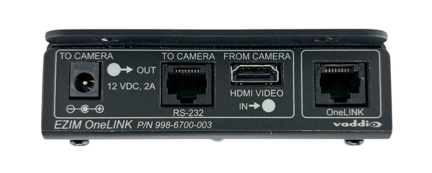 Vaddio EZIM OneLink 998-6700-003 HDMI / RS-232 Camera Interface - No AC Adapter