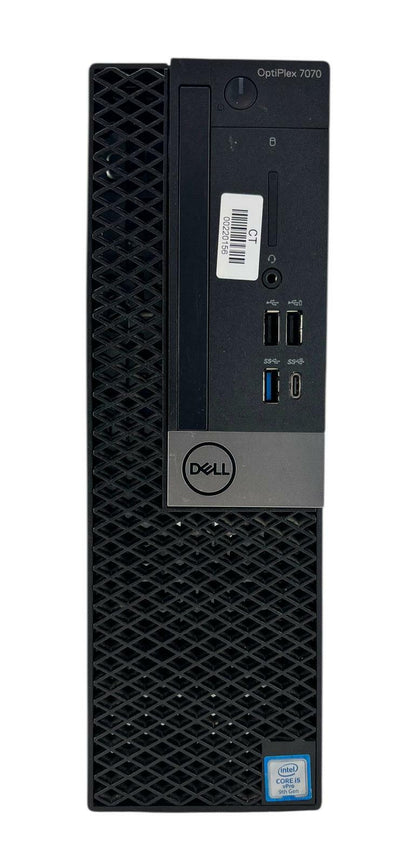 Dell OptiPlex 7070 SFF 3.00GHz 6-Core i5-9500 256GB SSD 8GB RAM - READ #220156