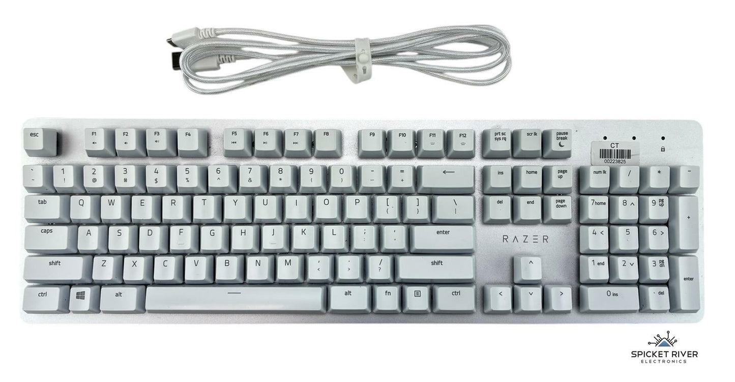 Razer Pro Type Wireless Mechanical Keyboard Orange Switches RC30-030702 - White