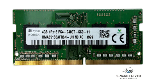 Lot of 2 - SK Hynix HMA851S6AFR6N-UH 4GB 1Rx16 PC4-2400T DDR4 SODIMM Laptop RAM