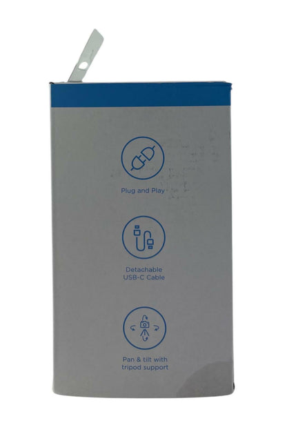 NEW - Lenovo 500 FHD Webcam Full HD 1080P 4x Digital Zoom (4XC0V13599) - Black