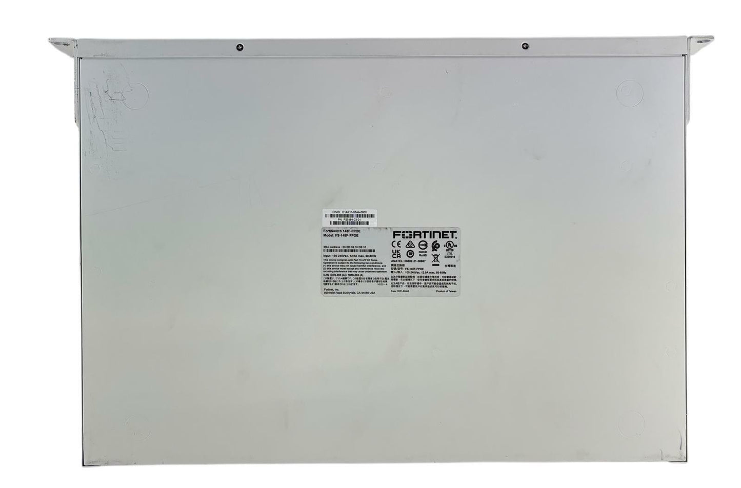 Fortinet FortiSwitch 148F-FPOE 48-Port Gigabit Network Switch 4x 10G SFP