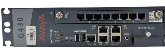 Avaya G430 Media Gateway w/ MM710, MM711 Modules