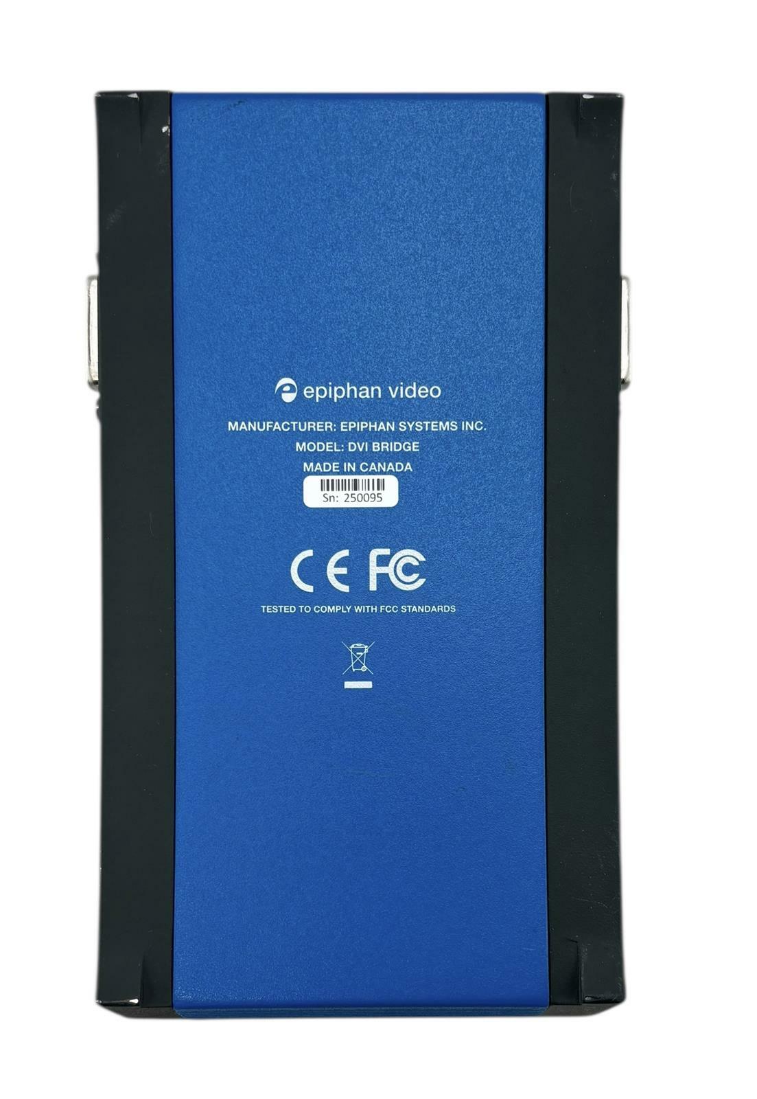 Epiphan Systems VGADVI Broadcaster DVI Bridge Video Encoder