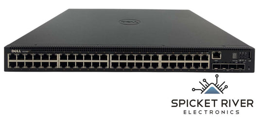 Dell N1548P 48-Port 1GbE PoE+ 4P SFP+ RJ45 Ethernet Networking Switch