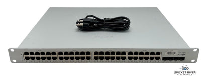 Cisco Meraki MS225-48FP 48-Port PoE Gigabit Ethernet Switch 4x SFP - Unclaimed