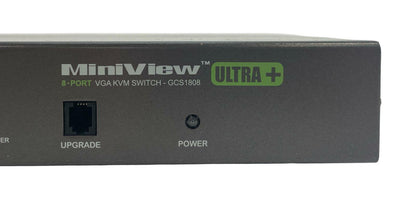 IOGear MiniView Ultra+ GCS1808 8-Port PS/2 USB VGA Combo KVMP Switch