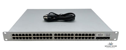 Cisco Meraki MS210-48FP 48-Port PoE Gigabit Ethernet Switch 4x SFP - Unclaimed