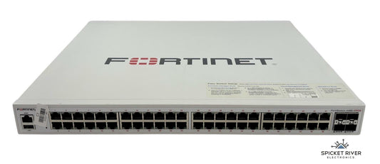 Fortinet FortiSwitch FS-448E-FPOE 48-Port Managed PoE+ Gigabit Network Switch