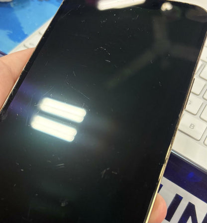 Apple iPhone 13 Pro Max A2484 - 128GB Unlocked - Gold iOS Smartphone - READ Back