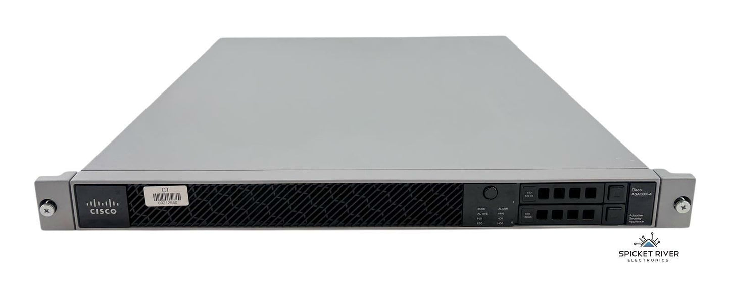 Cisco ASA5555 v5 8-Port Adaptive Network Security Appliance Xeon X3460 16GB RAM