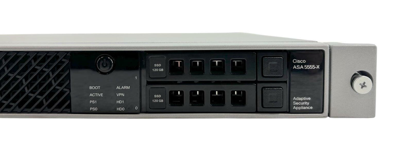 Cisco ASA5555 v5 8-Port Adaptive Network Security Appliance Xeon X3460 16GB RAM