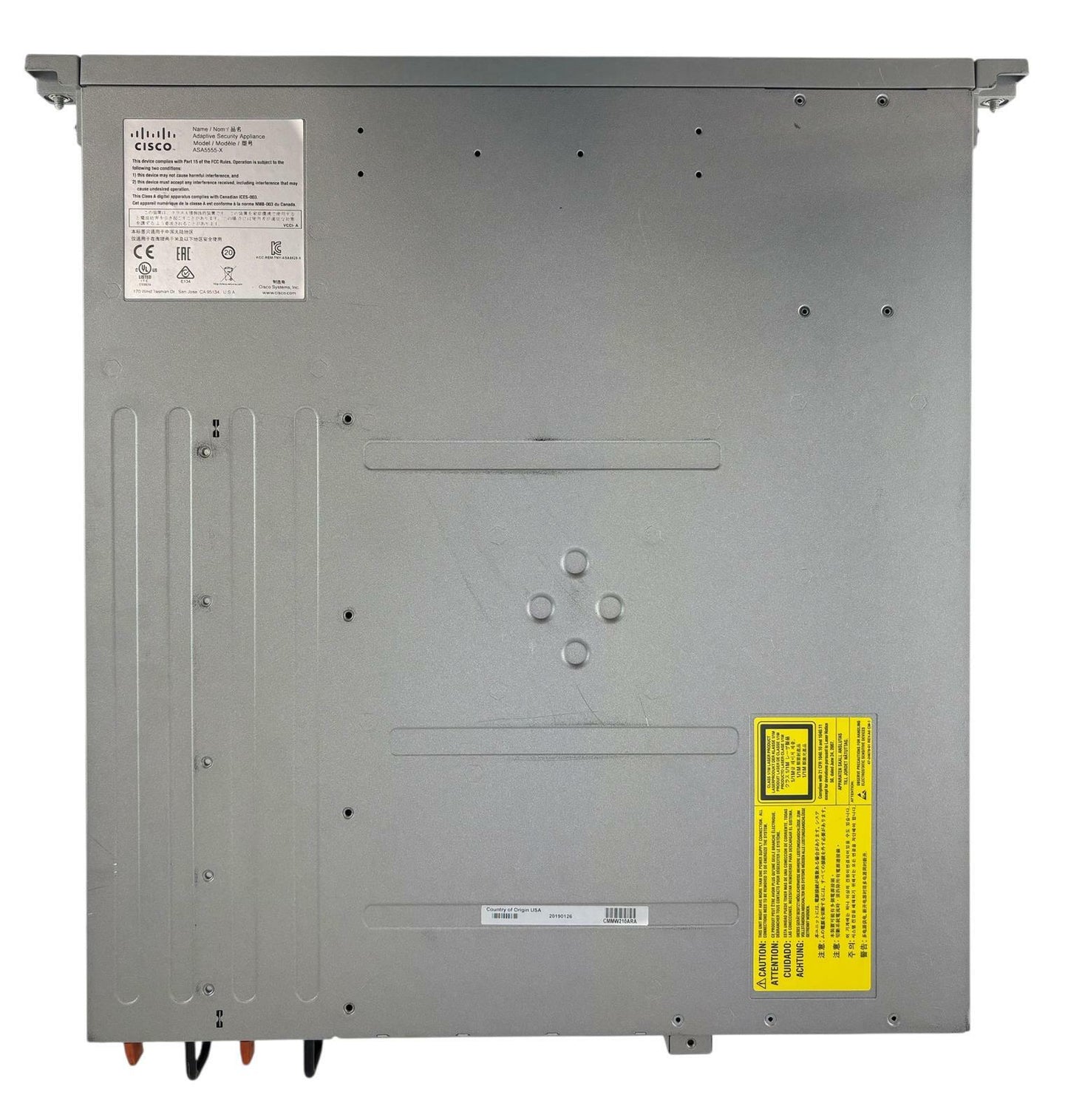 Cisco ASA5555 v5 8-Port Adaptive Network Security Appliance Xeon X3460 16GB RAM