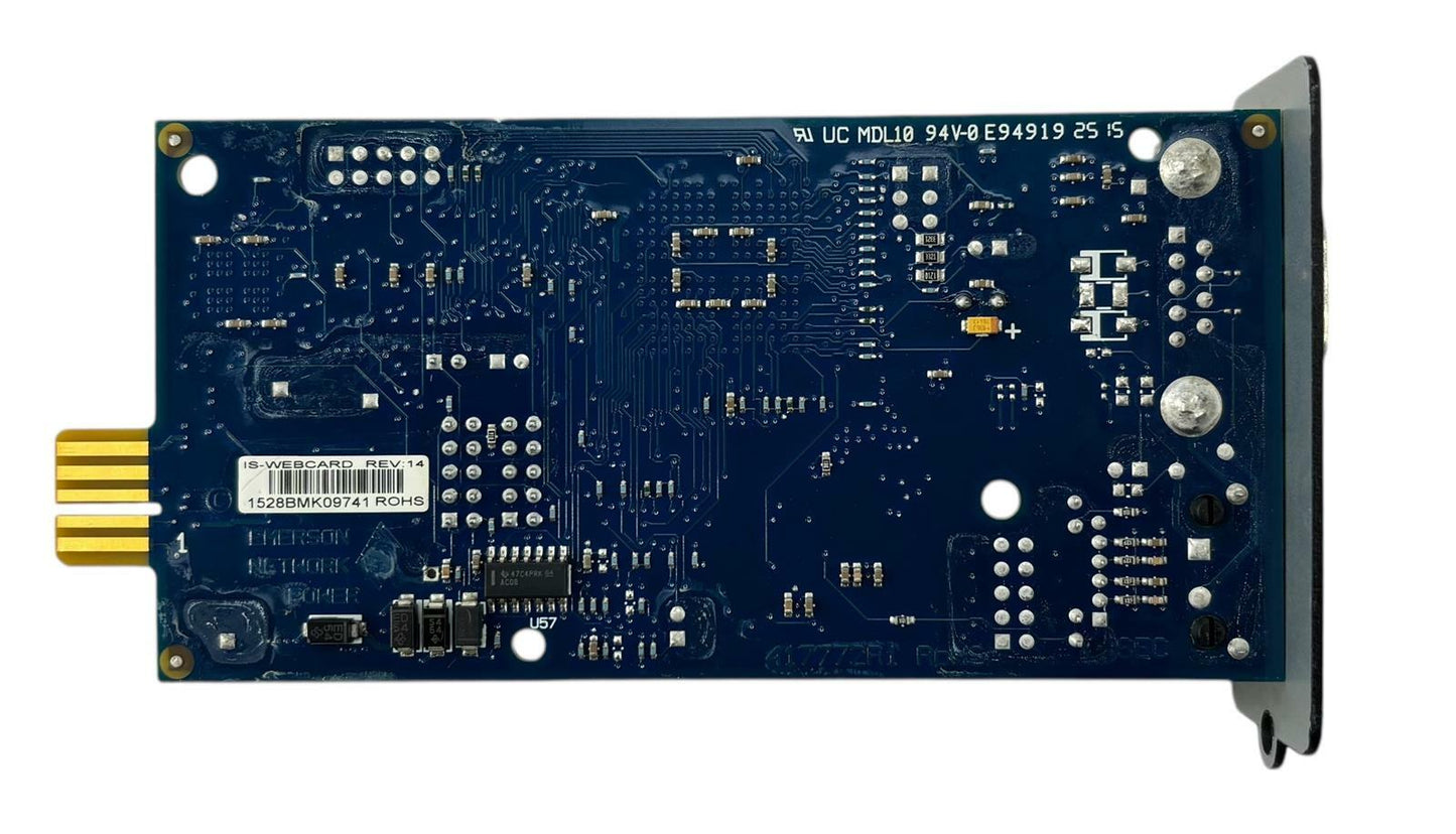 Emerson Liebert HID9 417771G IS-WEBCARD IntelliSlot Web Management Card