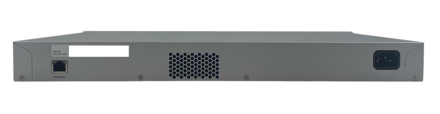 Cisco Meraki MS120-24P Gigabit Ethernet PoE Network Switch - Unclaimed
