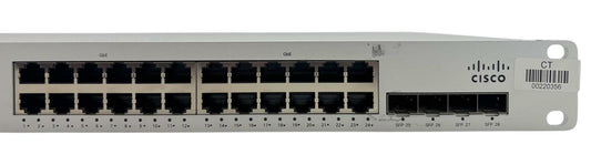 Cisco Meraki MS210-24 24-Port Managed PoE Gigabit Network Switch - Unclaimed