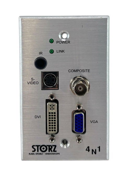 Karl Storz WUIS2387 MFS-DVI-WPO-KS In-Wall Video Scaler DVI / VGA / S-Vid / Comp