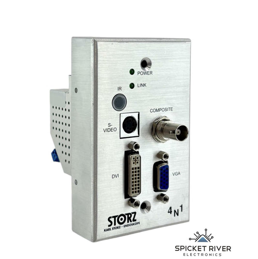 Karl Storz WUIS2387 MFS-DVI-WPO-KS In-Wall Video Scaler DVI / VGA / S-Vid / Comp