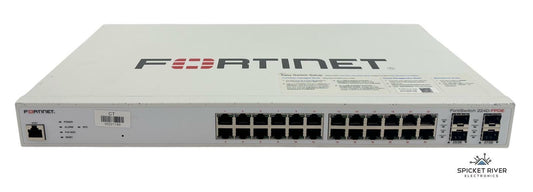 Fortinet FortiSwitch FS-224D-FPOE 24x1G PoE+ 4x10G SFP Layer 2/3 Network Switch