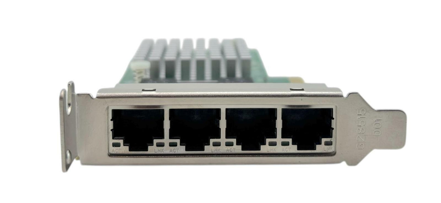 Intel I350-GE-4T-X4 4-Port RJ45 Ethernet Network Adapter PCIe Card - Low Profile